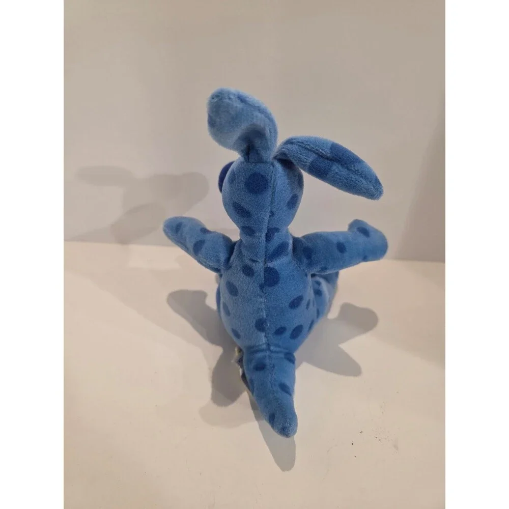 Walt Disney World Blue Woozle Bean Bag Plush Embroidered Eyes 6” Stuffed Pooh